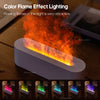 RGB Flame Aroma Diffuser Air Humidifier Ultrasonic Cool Mist Maker Fogger LED Essential Oil Difusor Fragrance Home