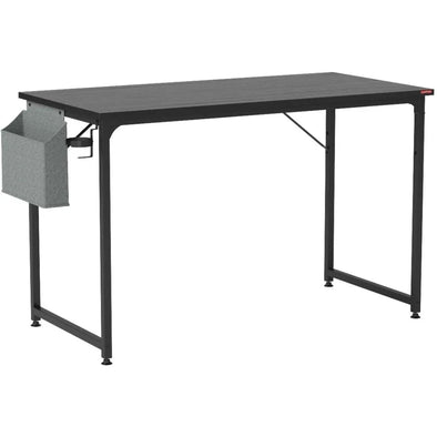 Small Computer Desk with Storage Bag, Cup Holder and Headphone Hook, Writing Desk, Home Office, 47"