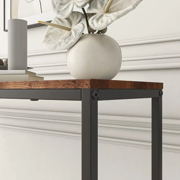 Thin Console Sofa Tables for entryway,Wood Frame Sofa Couch Table,Long Side Table, Hallway Table End Entrance Table,Furniture