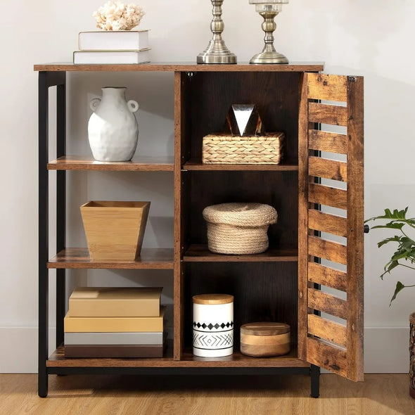 Storage Cabinet, Cupboard, Multipurpose Cabinet, For Kitchen, Living Room Rustic ULSC74BX,Living Room Furniture